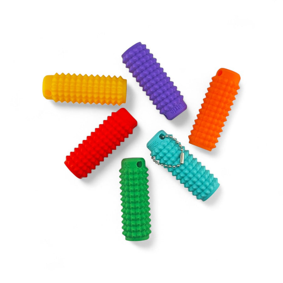 A colorful group of Mini Grippies